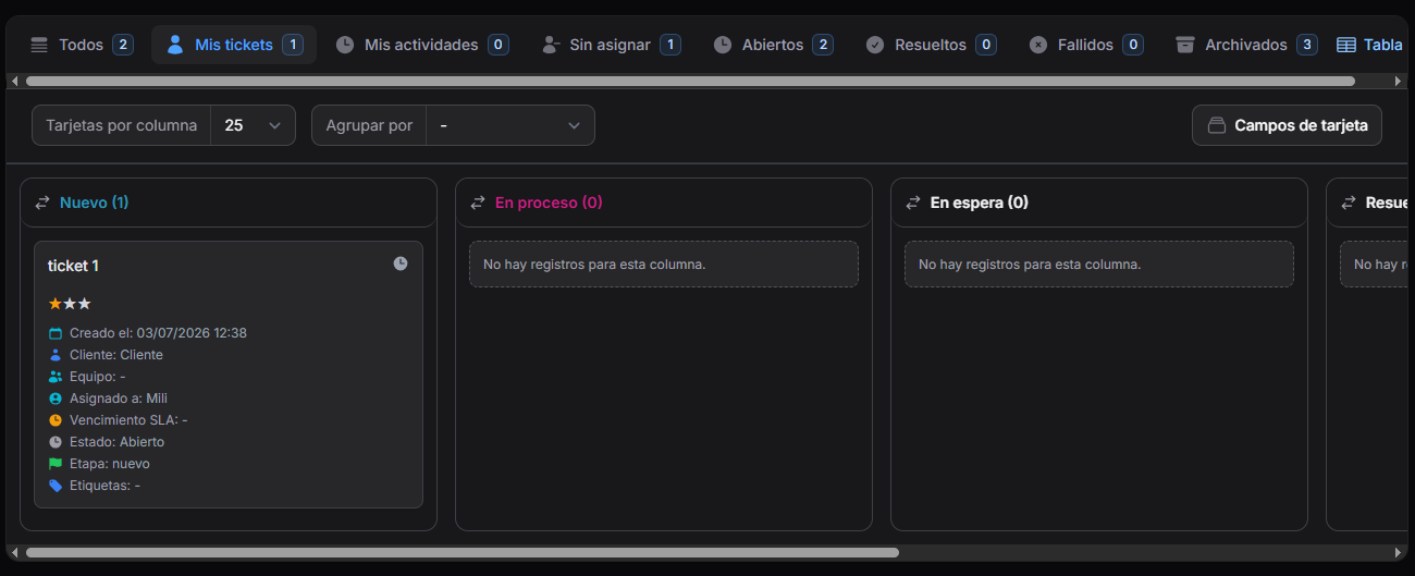 Vista Kanban